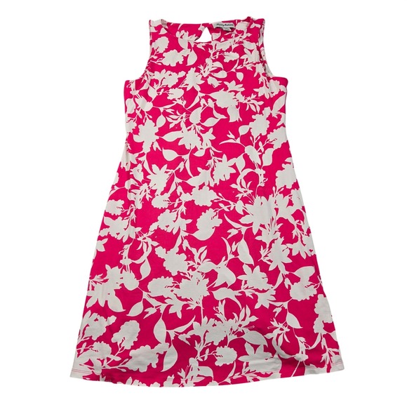 Tommy Bahama Dresses & Skirts - Tommy Bahama Shift Dress Womens Small Pink White Floral Sleeveless SW621167